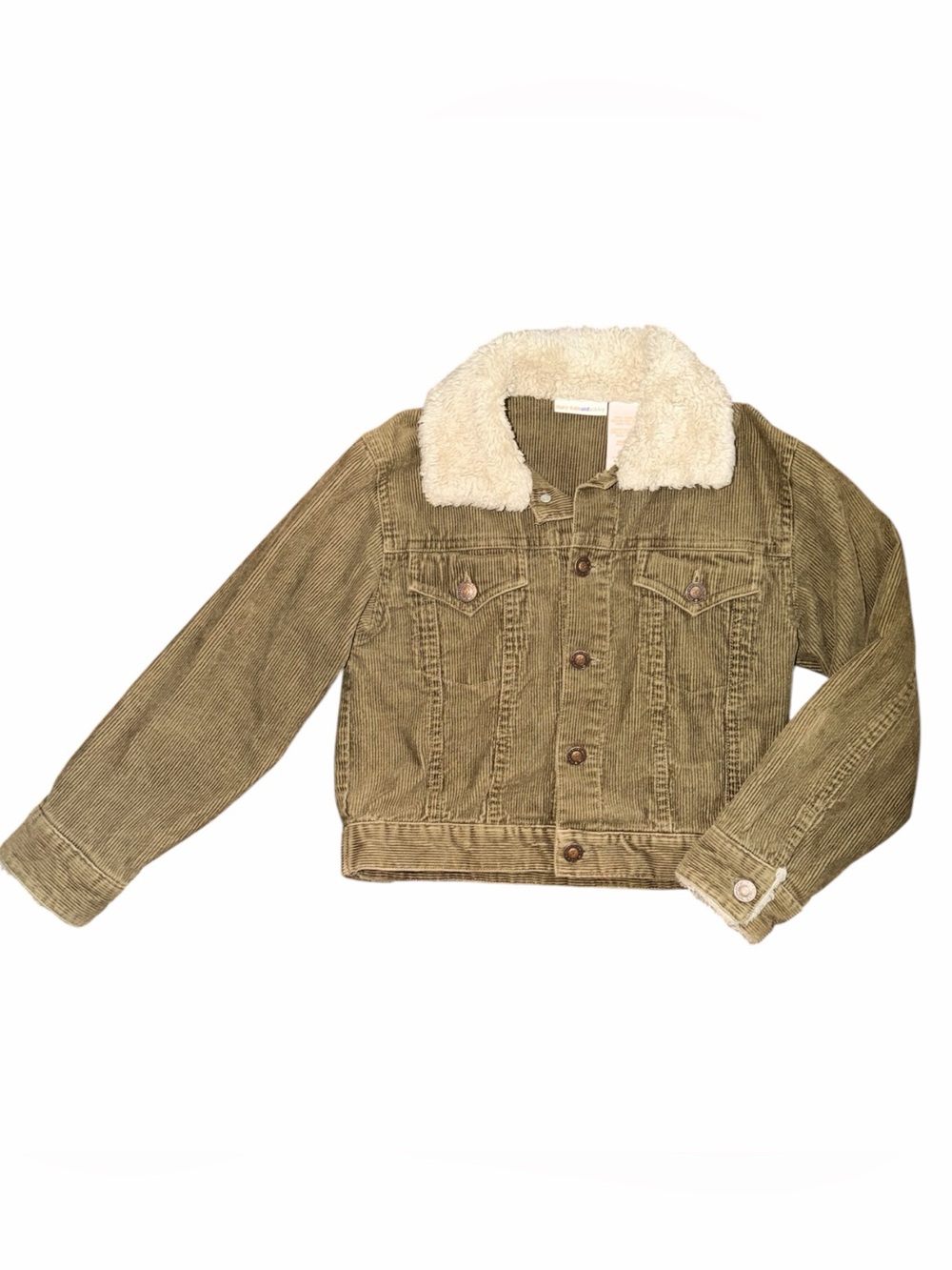 Mary-Kate And Ashley Y2K Corduroy Jacket Girls Size 7/8 Vintage Girlhoodcore